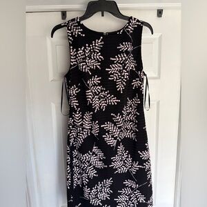 Tommy Hilfiger Black Dress with Pink Floral Design